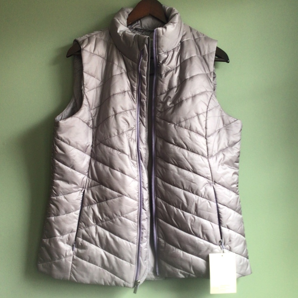 NWT Ladies insulated vest, soft lavender Sz Large
